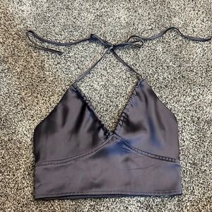 garage satin cami